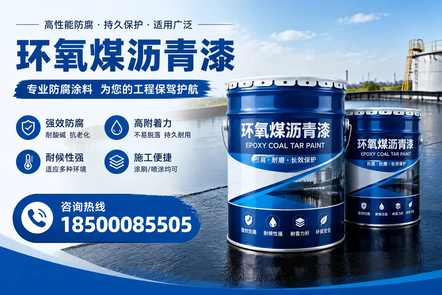环氧煤沥青漆与其他漆类的比较，双鸭山用户的选择依据